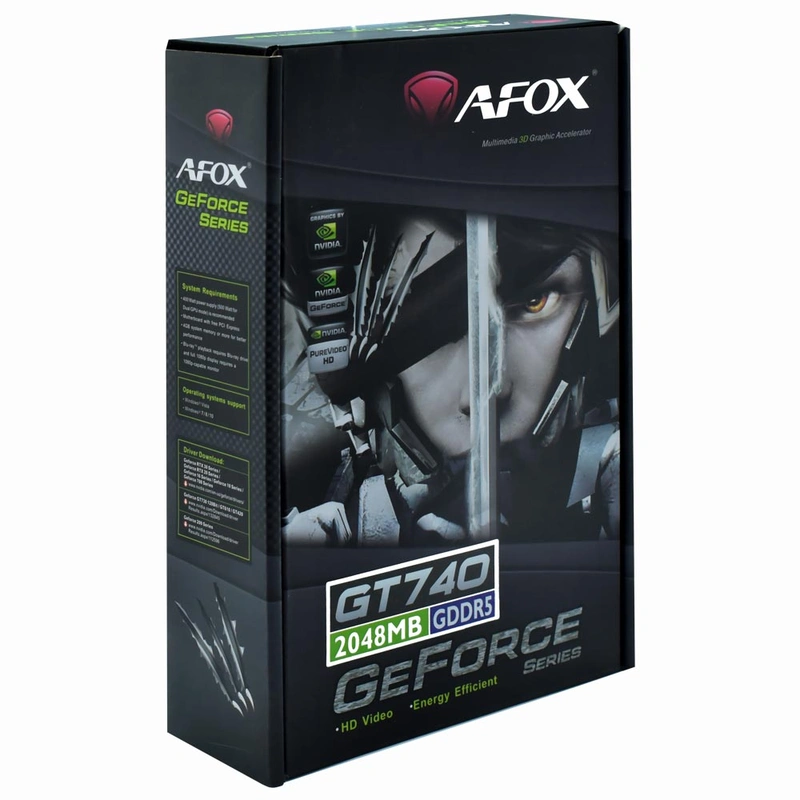 Placa de Vídeo AFOX 2GB GeForce GT740 GDDR5 - AF740-2048D5L4 128 bits - Imagem 3