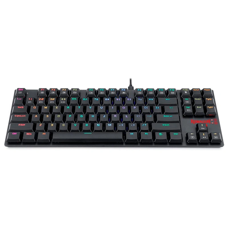 Teclado Gamer Mecânico Redragon K607P-KBS APS Pro Wireless RGB Blue Inglês - Preto - Imagem 3