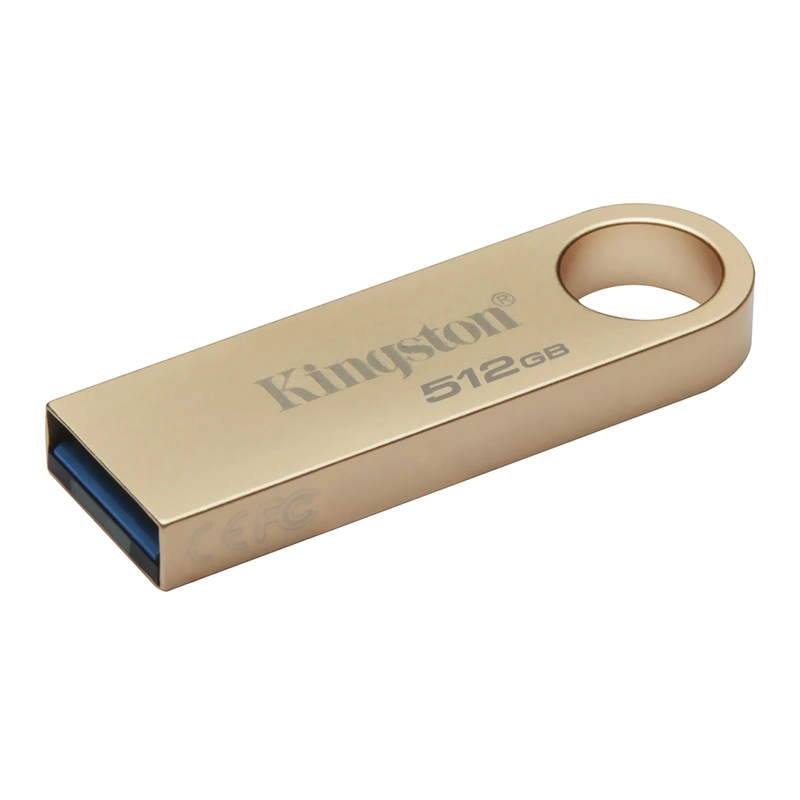 Pendrive Kingston DataTraveler SE9 G3 USB 3.2 - Dourado (DTSE9G3512GB) - Imagem 2