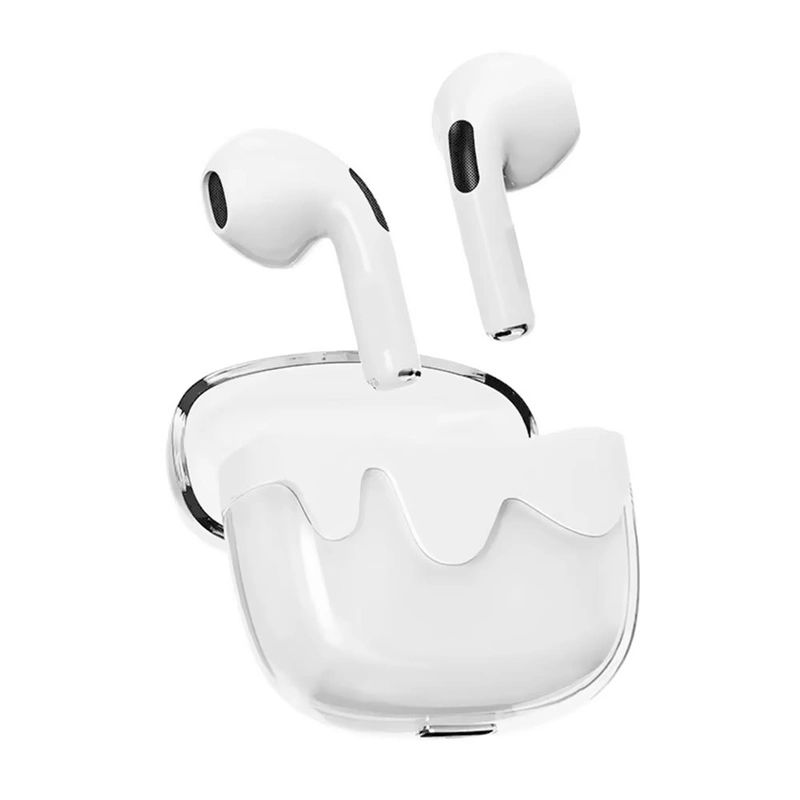 Fone de Ouvido Satellite AE-6202 TWS Earphones Bluetooth - Branco Case: USB-C - Imagem 2