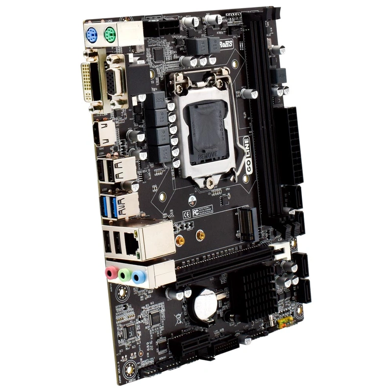 Placa Mãe GoLine GL-H310M-G Socket LGA 1151 VGA DDR4 Intel H310 Micro ATX - Imagem 2