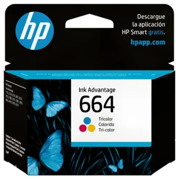 Cartucho de Tinta HP F6V28AL 664 - Colorido 664 F6V28AL Tricolor