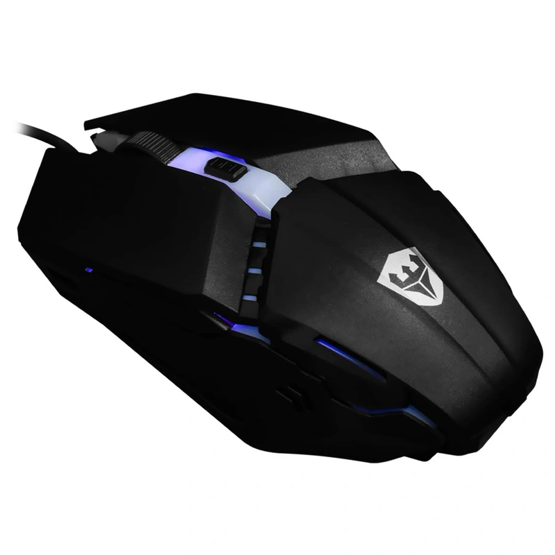 Mouse Gamer Satellite A-96 USB RGB - Preto Com fio - Imagem 2