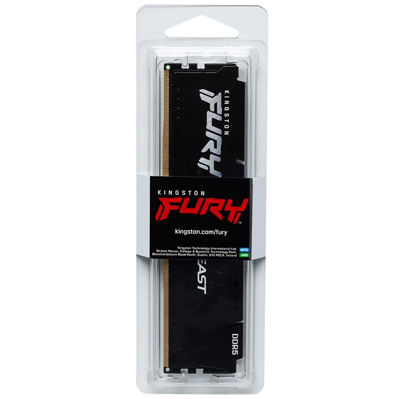 Memória RAM Kingston Fury Beast DDR5 16GB 6000MHz - Preto (KF560C36BBE2-16) - Imagem 3