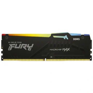 Memória RAM Macrovip Max by Kingston Fury DDR5 16GB 6000MHz RGB (KF560C36BBE2A-16CLLB)