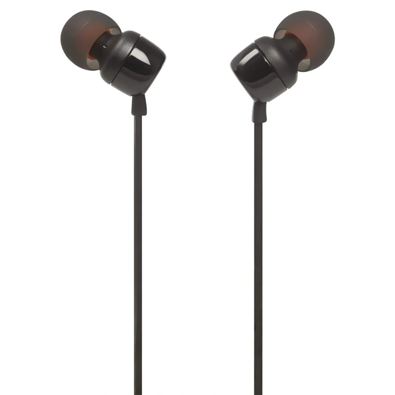 Fone de Ouvido JBL Tune T110 Com Fio - Preto Analógico de 3.5 mm - Imagem 2
