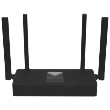 Roteador Huawei AX3S Dual Band 2.4GHz 5GHz Wi-Fi 6 MU-MIMO 4 Antenas - Preto