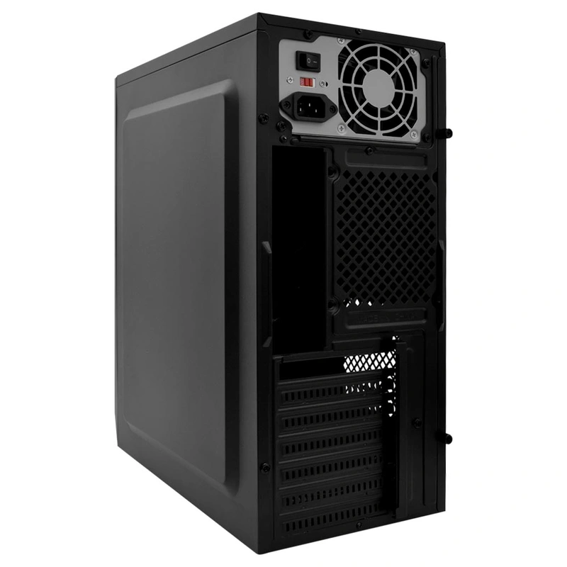 Gabinete Kit Satellite K703 Fonte 200W Speaker Mouse Teclado Português - Preto - Imagem 3