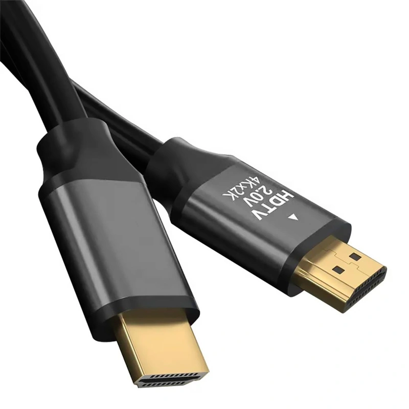 Cabo HDMI para HDMI - 1.5M Satellite Premium AL-15 4K 2.0 Preto - Imagem 2