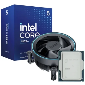 Processador Intel Core Ultra 5 225F Socket LGA 1851 20MB Até 4.9GHz 10 núcleos