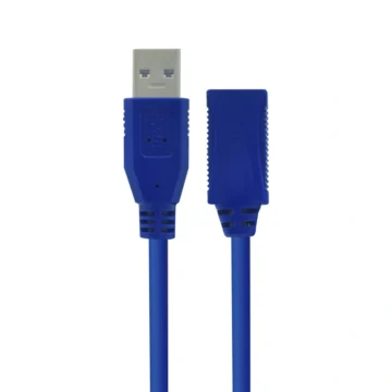 Cabo de Extensão USB para USB 3.0 - 3M Azul USB 3.0 Macho - USB Fêmea