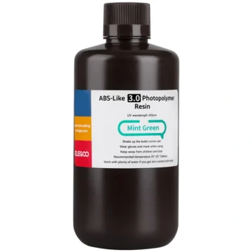 Resina para Impressora 3D Elegoo ABS-LIKE 3.0 500G - Mint Green