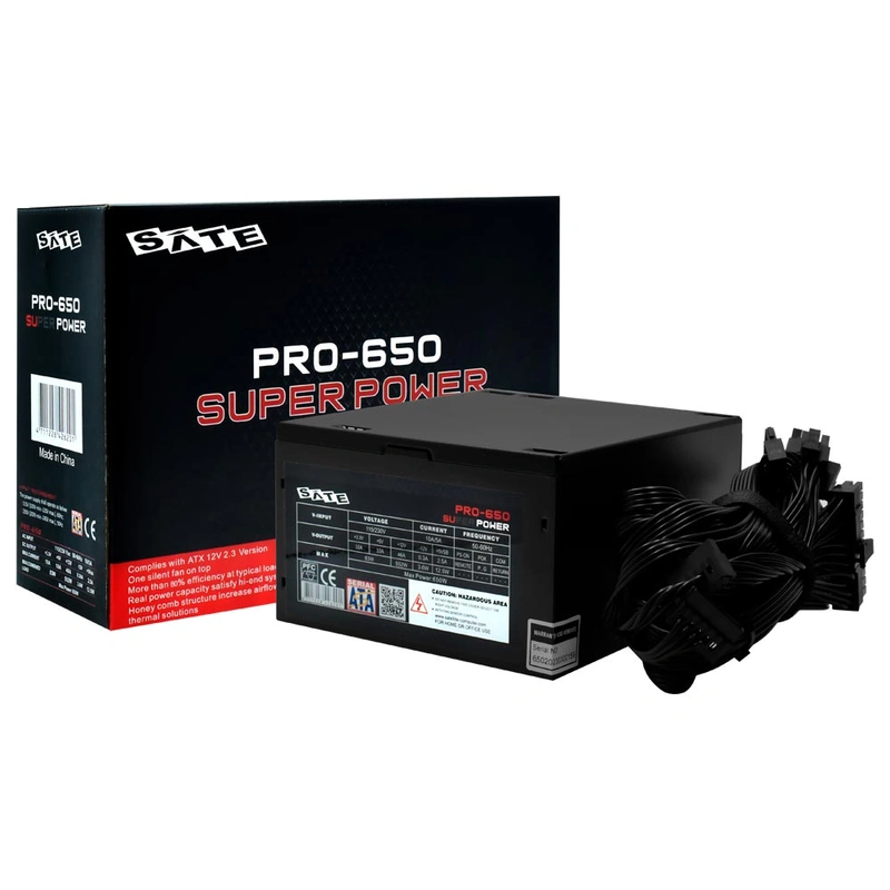 Fonte de Alimentação Satellite PRO-650 Super Power 650W ATX Não Modular
