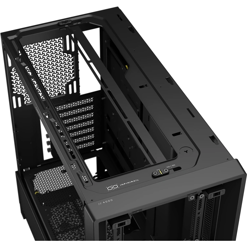 Gabinete Gamer Corsair Frame 4000 Series Airflow Mesh CC-9011312-WW Mid Tower 3 Cooler - Imagem 3