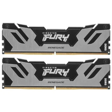 Memória RAM Kingston Fury Renegade DDR5 96GB 6000MHz - Preto Prata (KF560C32RSK2-96)