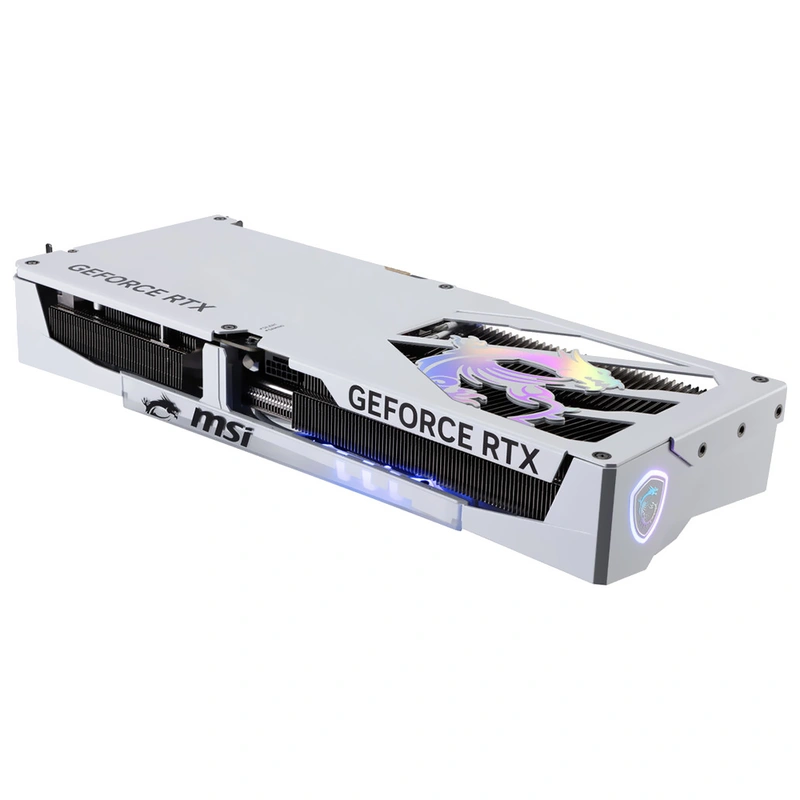 Placa de Vídeo MSI Gaming Trio OC White 16GB GeForce RTX5080 GDDR7 - 912-V531-045 - Imagem 4