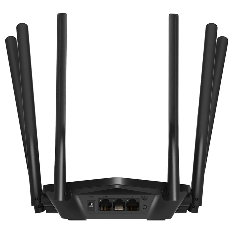 Roteador Mercusys MR50G AC1900 Dual Band 2.4GHz 5GHz 6 Antenas - Preto - Imagem 2
