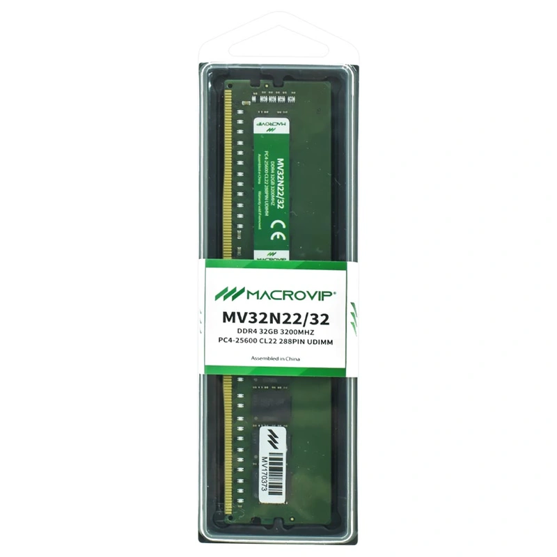 Memória RAM Macrovip DDR4 32GB 3200MHz - MV32N2232 UDIMM CL22 - Imagem 3