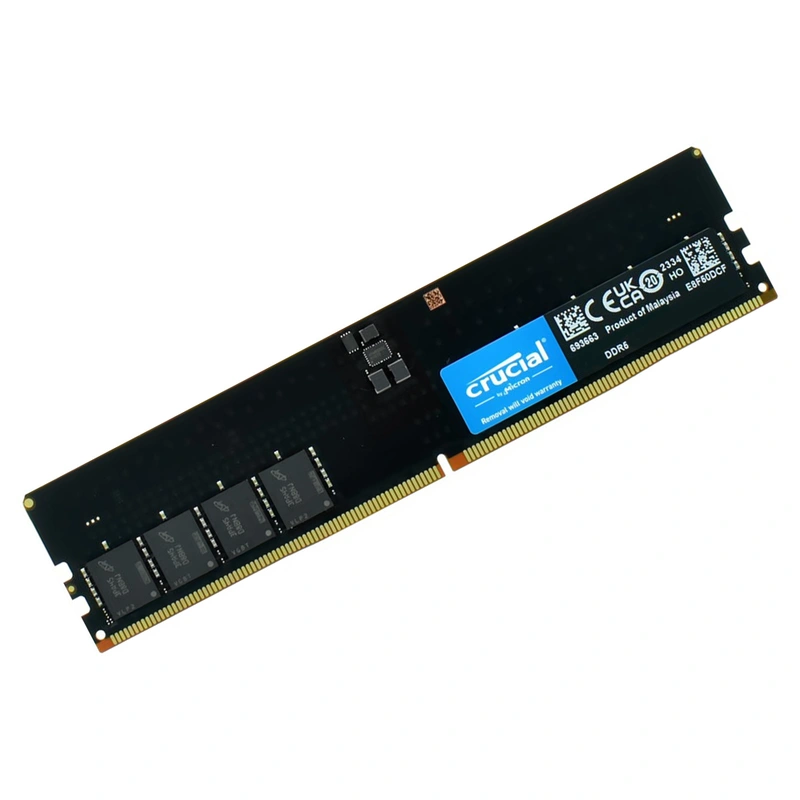 Memória RAM Crucial DDR5 32GB 5600MHz - CT32G56C46U5 UDIMM CL46 - Imagem 2