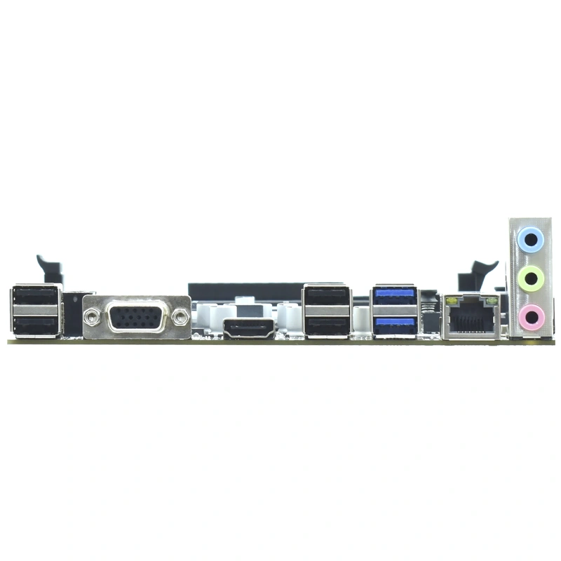 Placa Mãe Macrovip MV-H61V2 Socket LGA 1155 VGA DDR3 Intel H61 Micro ATX - Imagem 2