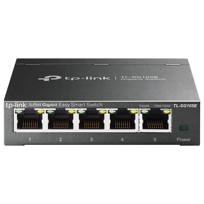 Hub Switch Tp-link TL-SG105E Easy Smart 5 Portas - 101001000Mbps