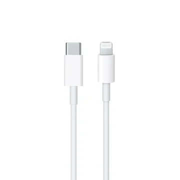 Cabo Apple USB-C Macho A Lightning MUQ93ZMA 1M - Branco