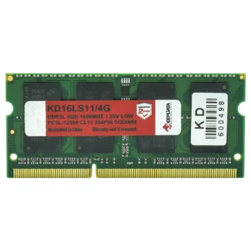 Memória RAM para Notebook Keepdata DDR3L 4GB 1600MHz - KD16LS114G SODIMM