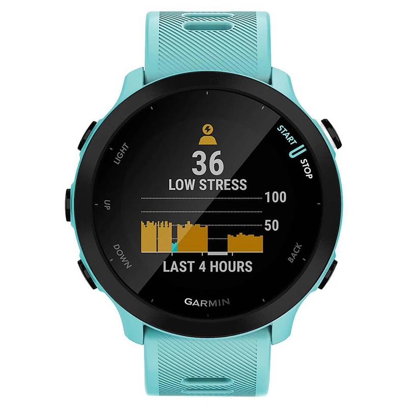Relógio Garmin Forerunner 55 - Azul (010-02562-02) 5 ATM Bluetooth - Imagem 2