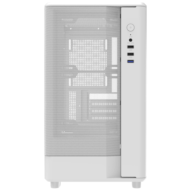 Gabinete Gamer DarkFlash DB330M Mesh M-ATX - Branco Micro ATX - Imagem 2
