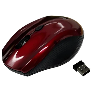 Mouse Mtek PMF433 Wireless - Vermelho USB Receiver