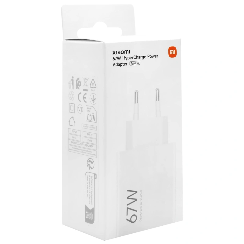 Carregador Tomada Xiaomi MDY-12-EH USB 67W - Branco Padrão BR - Imagem 3
