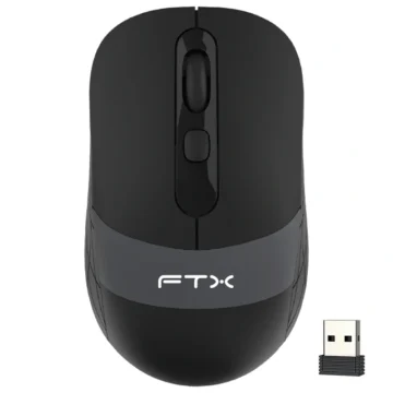 Mouse FTX MW73 Wireless - Preto USB Receiver 2.4GHz