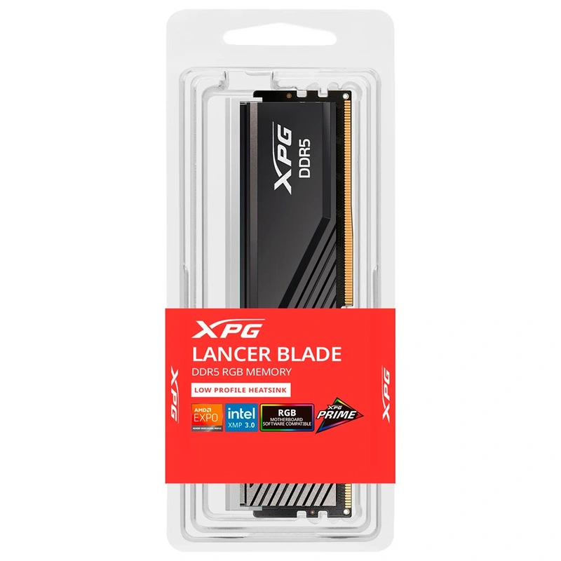 Memória RAM ADATA XPG Lancer Blade DDR5 16GB 6000MHz RGB - Preto (AX5U6000C4816G-SLABRBK) - Imagem 3
