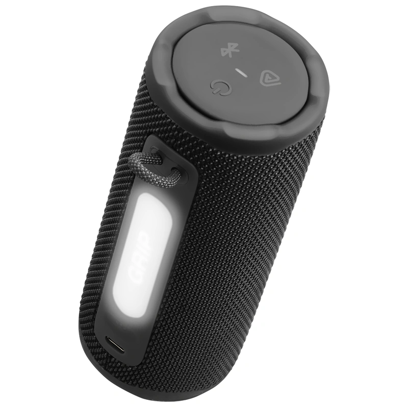 Caixa de Som JBL Grip Bluetooth - Preto 16W IP68 Li-ion 10.01 Wh JBL AI Sound Boost - Imagem 2