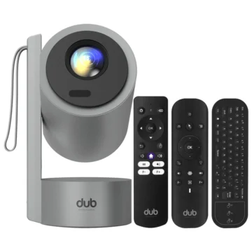 Projetor Batería Dub Home Cinema DBP4BAT 4000 Lumens - Cinza 2.0 Kg