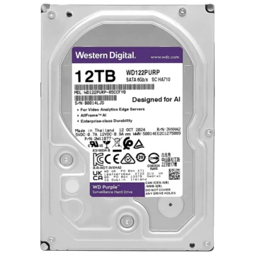 HD Western Digital 12TB WD Purple Pro 3.5 SATA WD122PURP