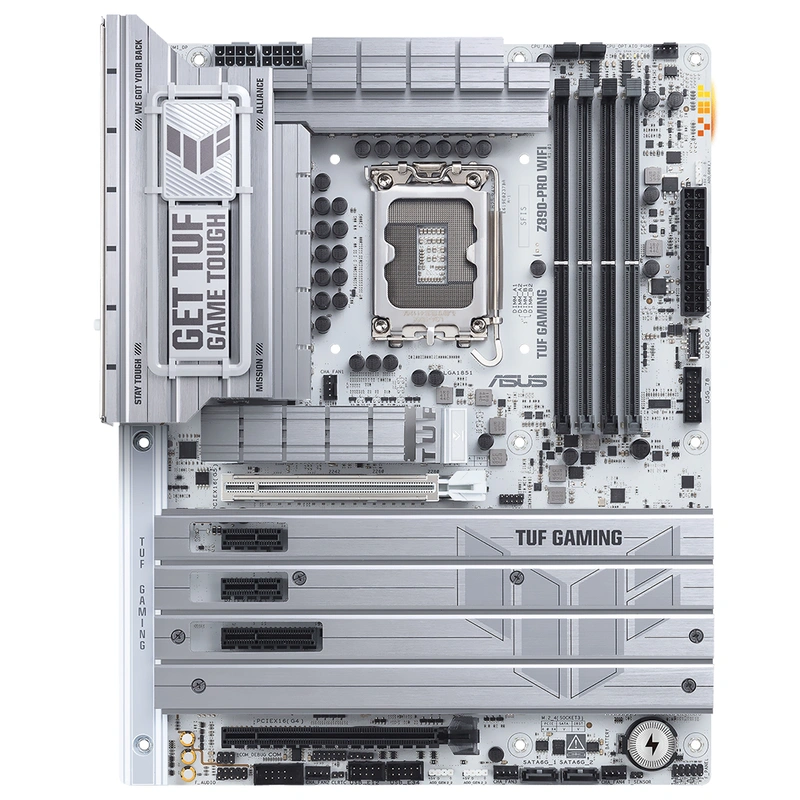 Placa Mãe ASUS TUF Gaming Z890-PRO Wi-Fi Socket LGA 1851 DDR5 Intel Z890 - Imagem 2