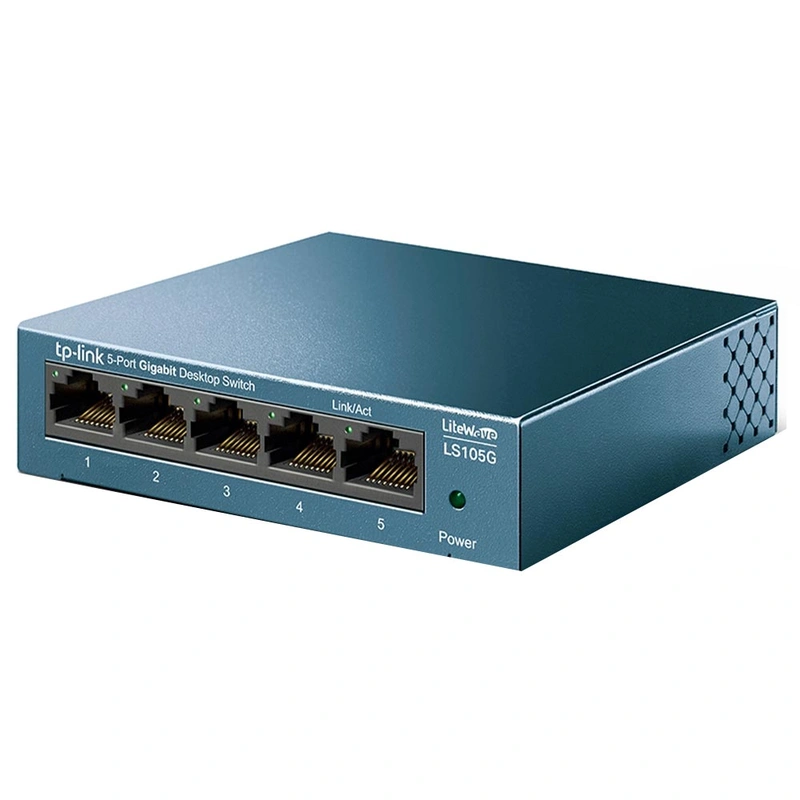 Hub Switch Tp-link LS105G 5 Portas - 101001000Mbps - Imagem 2