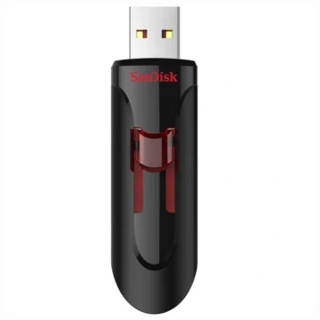 Pendrive SanDisk Z600 Cruzer Glide 64GB USB 3.0 - Preto