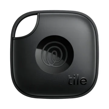 Rastreador Tile Mate T1801A Bluetooth - Preto Resistência à água iOS
