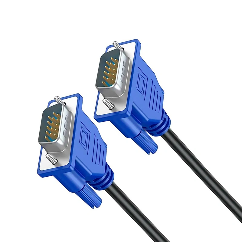 Cabo VGA para VGA - 3M Azul - Preto - Imagem 2