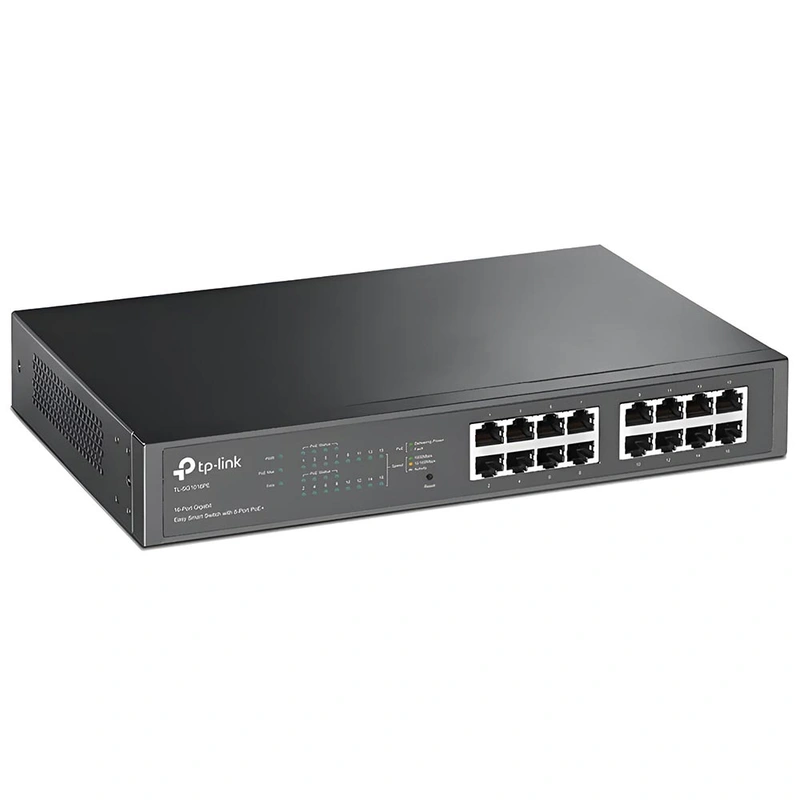 Hub Switch Tp-link TL-SG1016PE 16 Portas Gigabit 8 Portas Poe+ - 101001000Mbps - Imagem 2