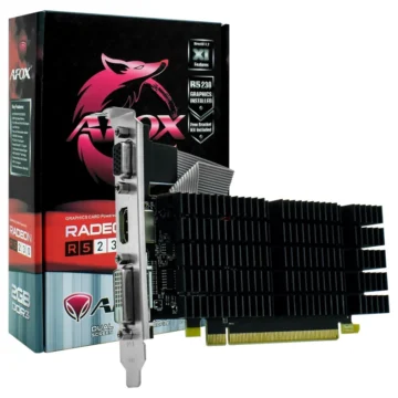Placa de Vídeo AFOX 2GB Radeon R5-230 DDR3 - AFR5230-2048D3L9-V2 800MHz