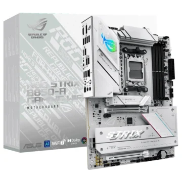 Placa Mãe ASUS ROG Strix B850-A Gaming Wi-Fi Socket AM5 DDR5 AMD B850 ATX