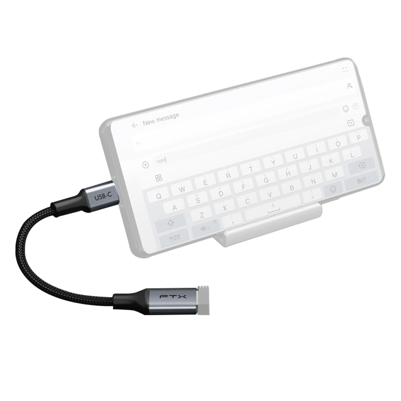 Cabo Adaptador FTX USB-C Macho para USB 3.0 Femea OTG - Cinza (CT-160-PU31-CMHDFN1-S0.2) - Imagem 3
