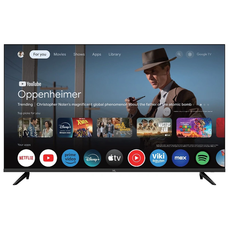 TV Smart Mtek MKQ50FSGU 50 Wi-Fi (2.4GHz, 5GHz) Preto