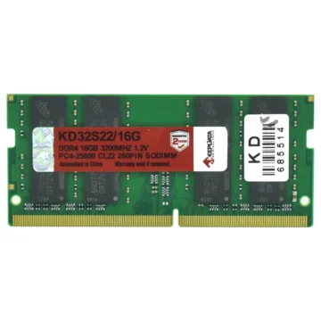 Memória RAM para Notebook Keepdata DDR4 16GB 3200MHz - KD32S2216G SODIMM