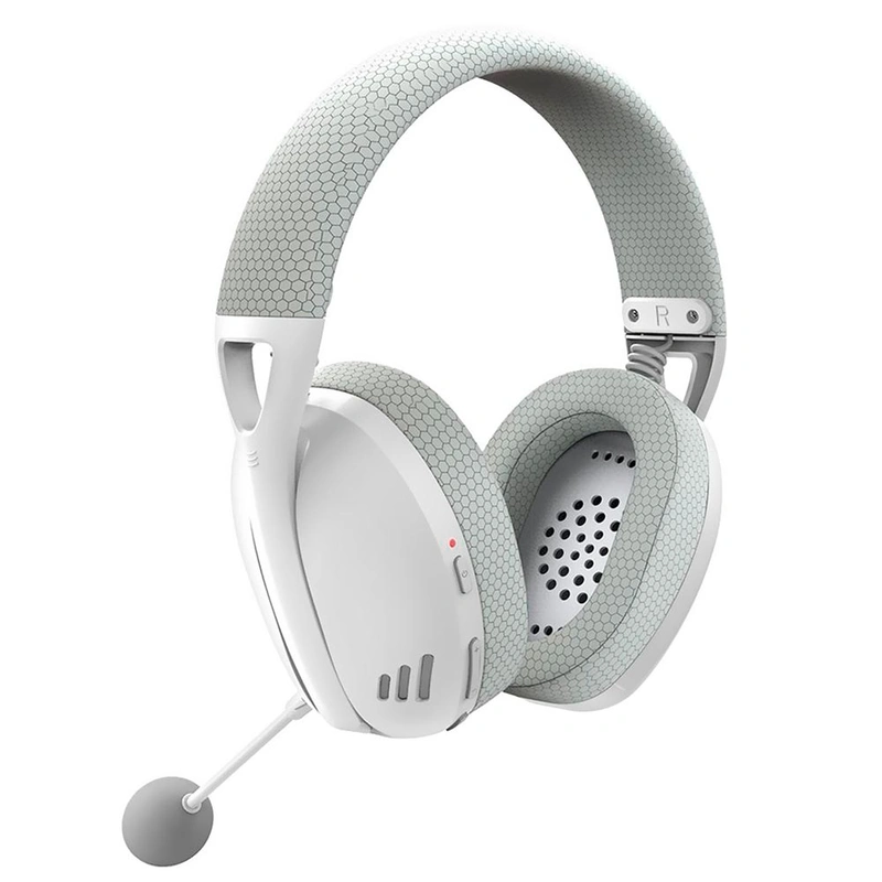 Fone Gamer Redragon H848G Ire Pro Wireless - Cinza Branco - Imagem 3