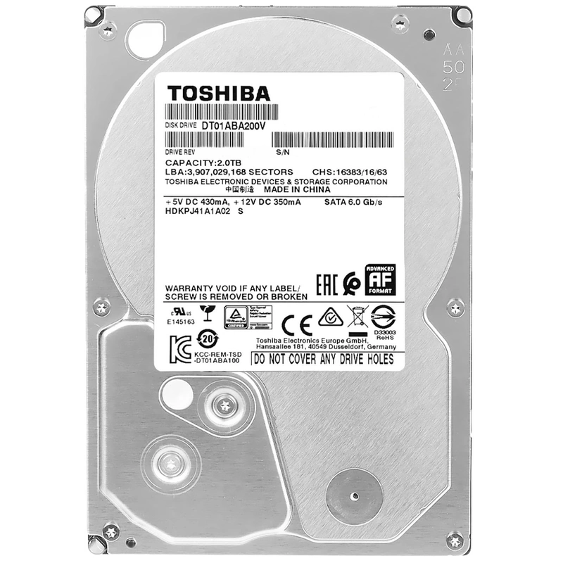 HD Toshiba 2TB 3.5