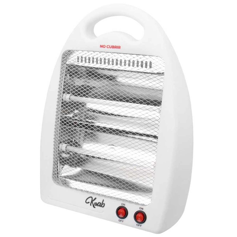Aquecedor Portátil KRAB Cuarzo KBEP800 800W 220V - Branco - Imagem 2